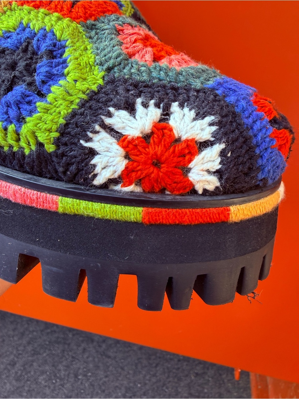 FARM RIO Crochet Platform Clog - Picture 4 of 6